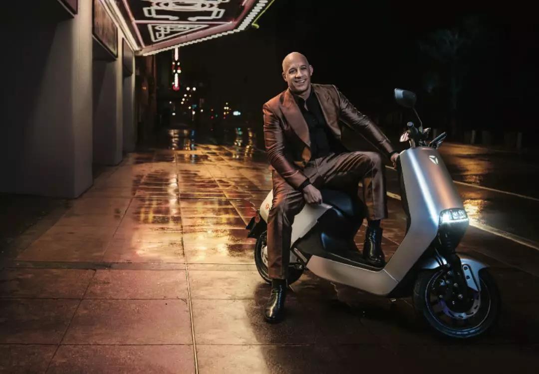 雅迪冠能g5范迪塞尔,范迪塞尔给雅迪代言