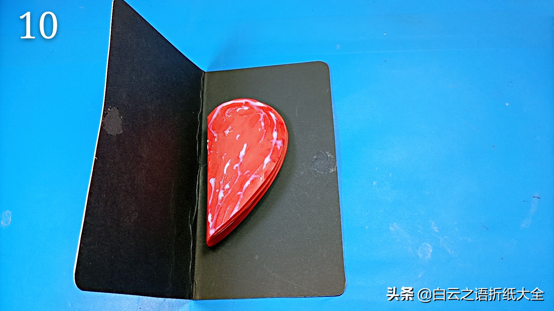 爱心贺卡折纸大全简单又漂亮,折纸爱心贺卡小学生