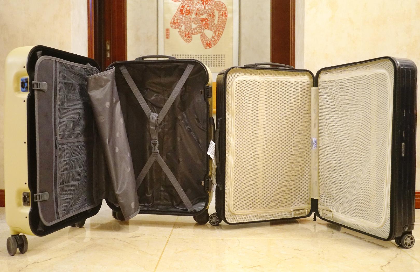 rimowa登机箱评测,开箱rimowa行李箱