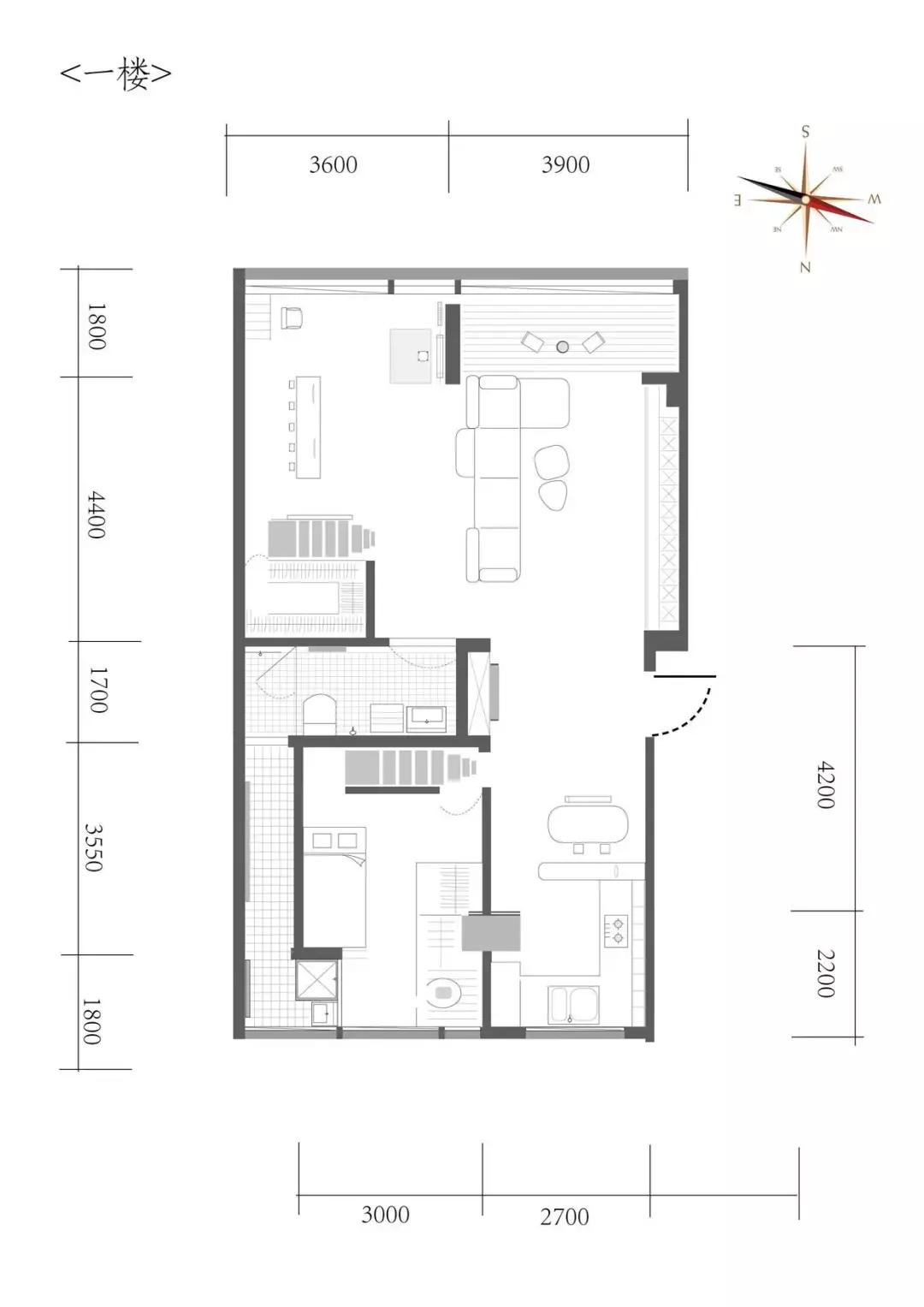 为了女儿买76㎡学区房,改造后竟被隔出8间房!客厅就有40㎡