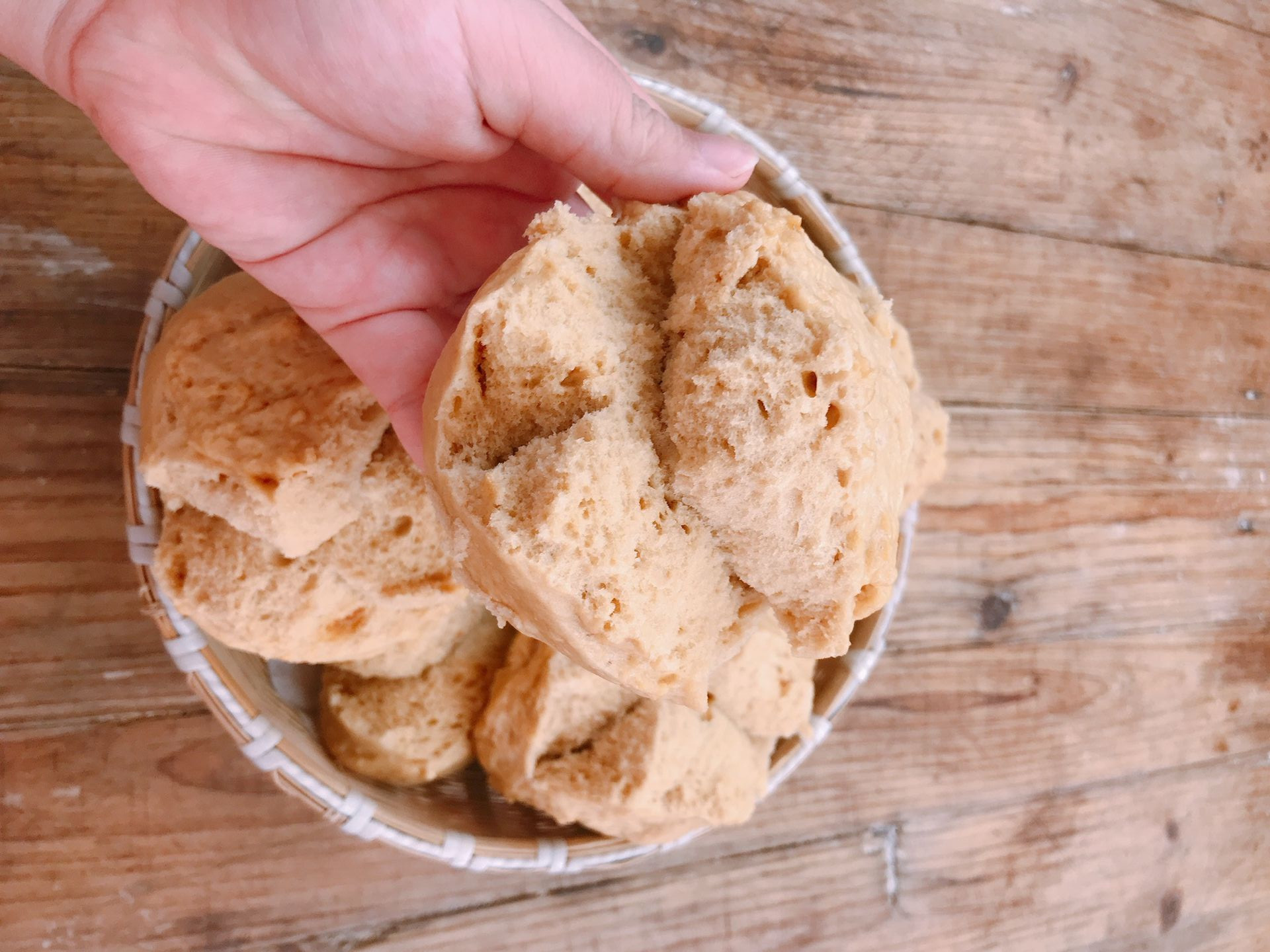 开花红糖馒头放小苏打还是泡打粉,无需醒发的红糖大枣开花馒头配方