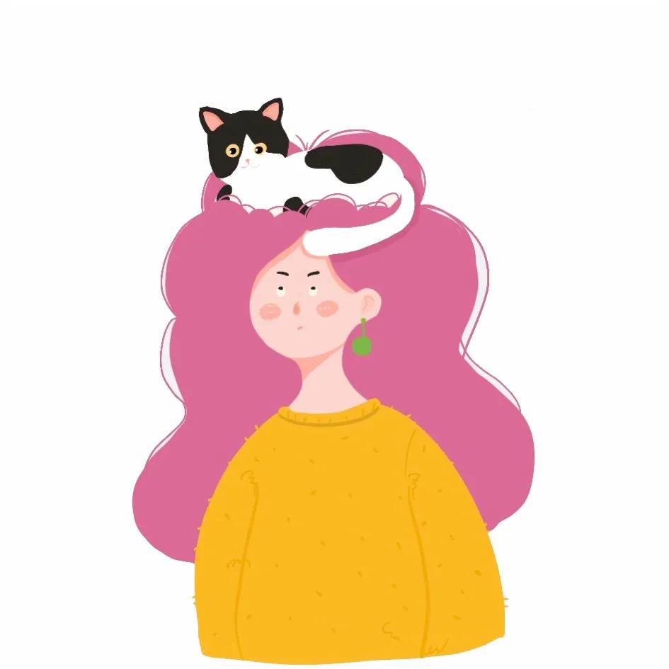 微信头像动漫卡通唯美女生,微信头像图片女动漫可爱抖音