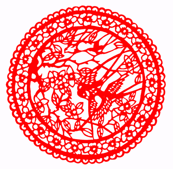 民俗窗花介绍,民俗传统剪纸