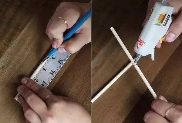 粗毛线绕花朵教程,毛线筷子绕花朵教程