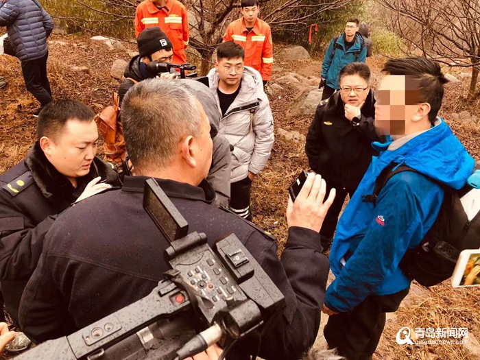 驴友从野路爬崂山失联,两驴友走野路闹悬被困崂山