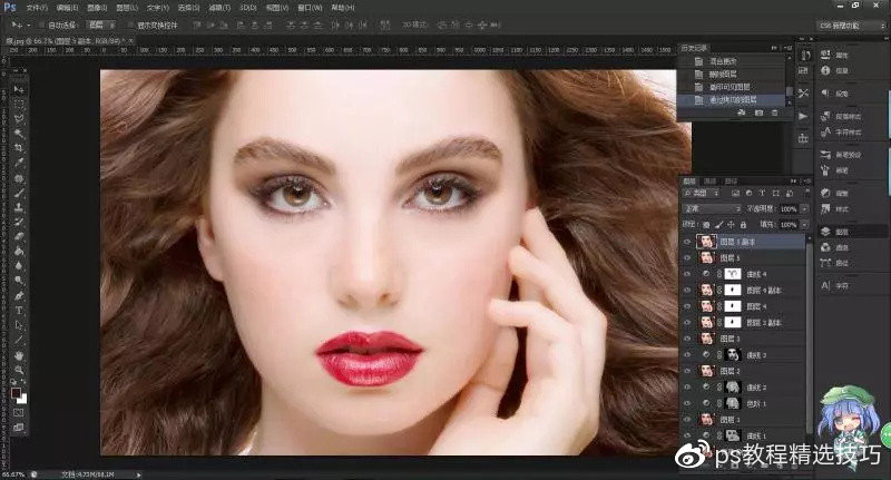 ps高级磨皮精修图技巧,ps终极人像精修磨皮润饰插件