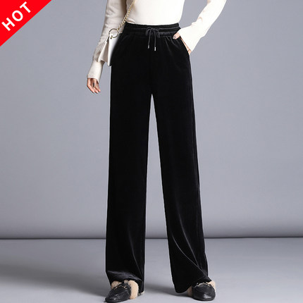 秋冬最火的4条阔腿裤实穿更时髦,洋气时髦秋冬阔腿裤