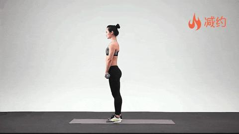 一副哑铃一个星期健身训练表,足不出户哑铃