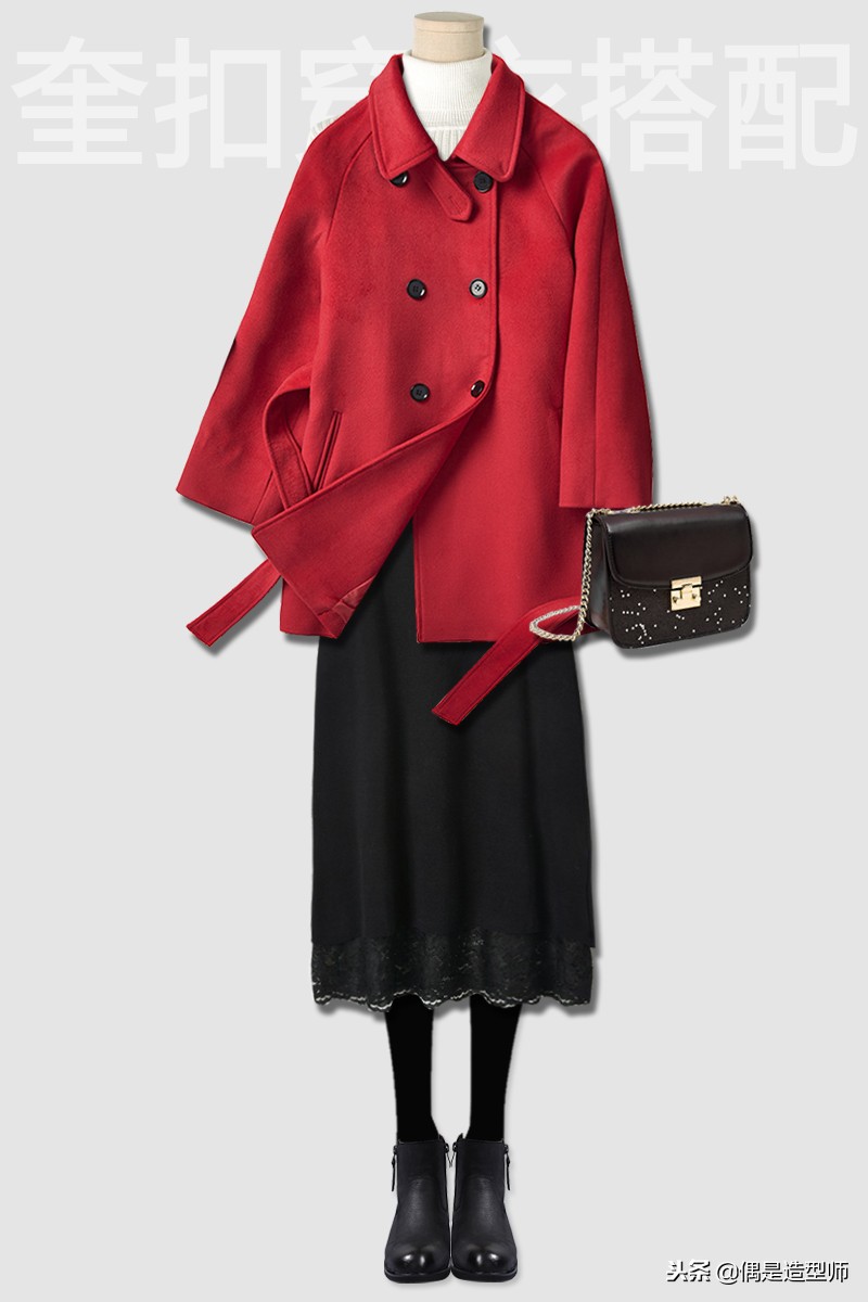 冬季穿搭女生小个子150成熟一整套,5套小个子女生穿搭示范