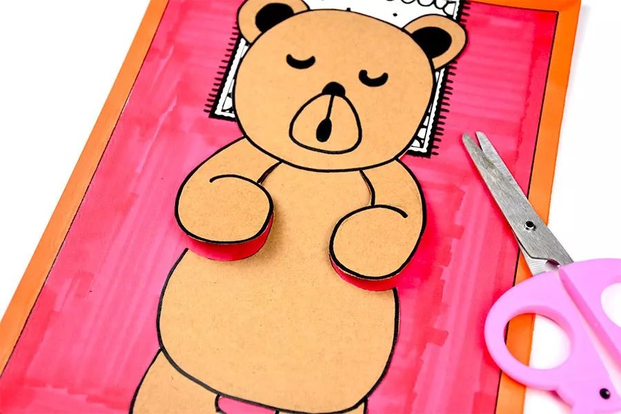 儿童画我有一双巧巧手,花被子儿童画小班