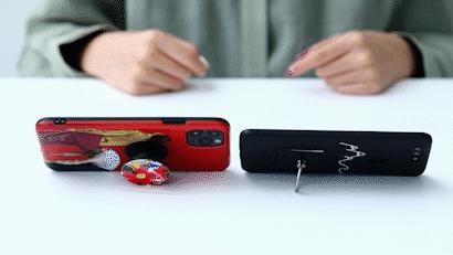 手机便携防摔隐形稳固支架多功能,手机玩久了手指弯曲