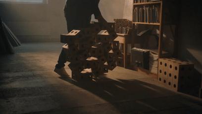 用折纸做多变魔方,用折纸叠的变形魔方