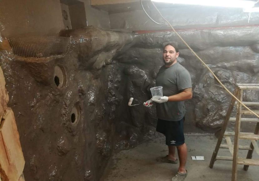 自己做大型水陆缸,在家自己打造一个沙漠缸