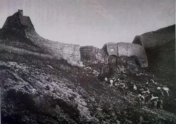 100年前中国风景建筑老照片,两亿多年前的景观