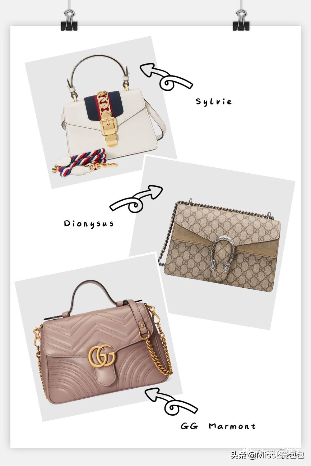 gucci包marmont半月造型 (gucci 双g包marmont测评)