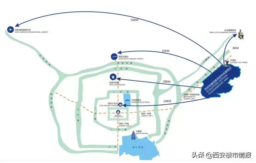 西安是千年古都吗,西安千年古都美景