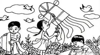 看图写话鼓励孩子学习,二年级上册暑假看图写话100字以上