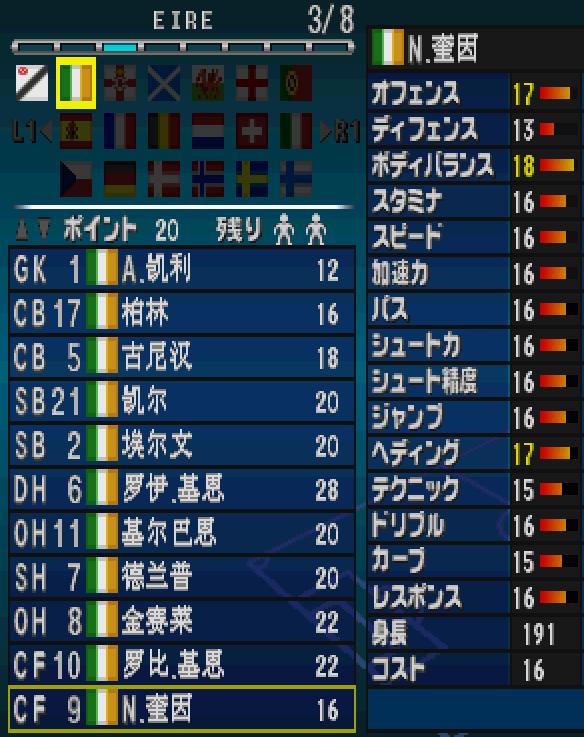 实况足球两个前锋的阵容,实况足球两个中锋阵容