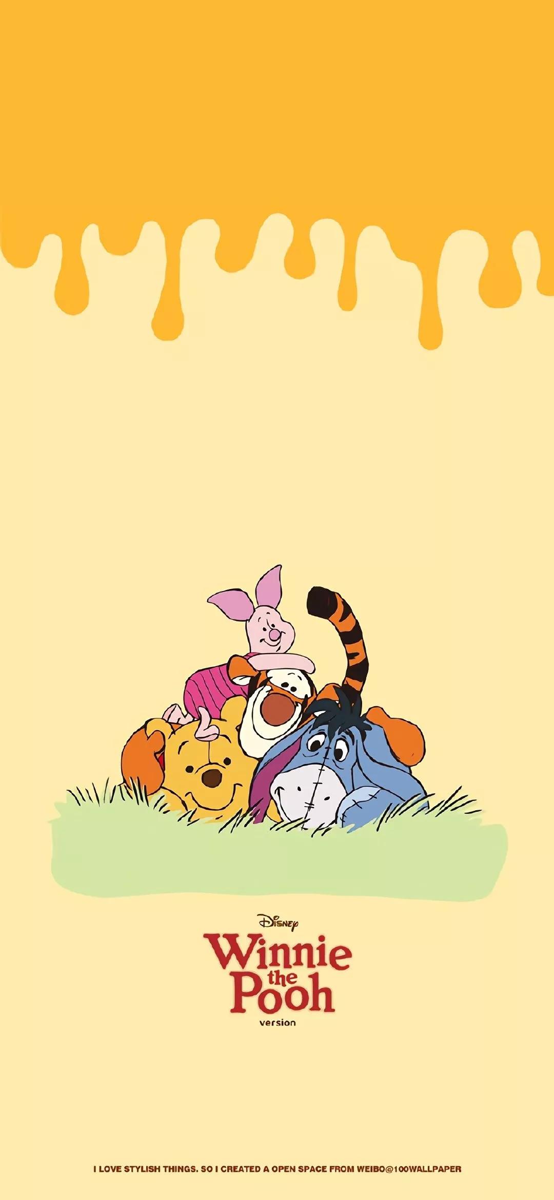 手机壁纸｜小熊维尼