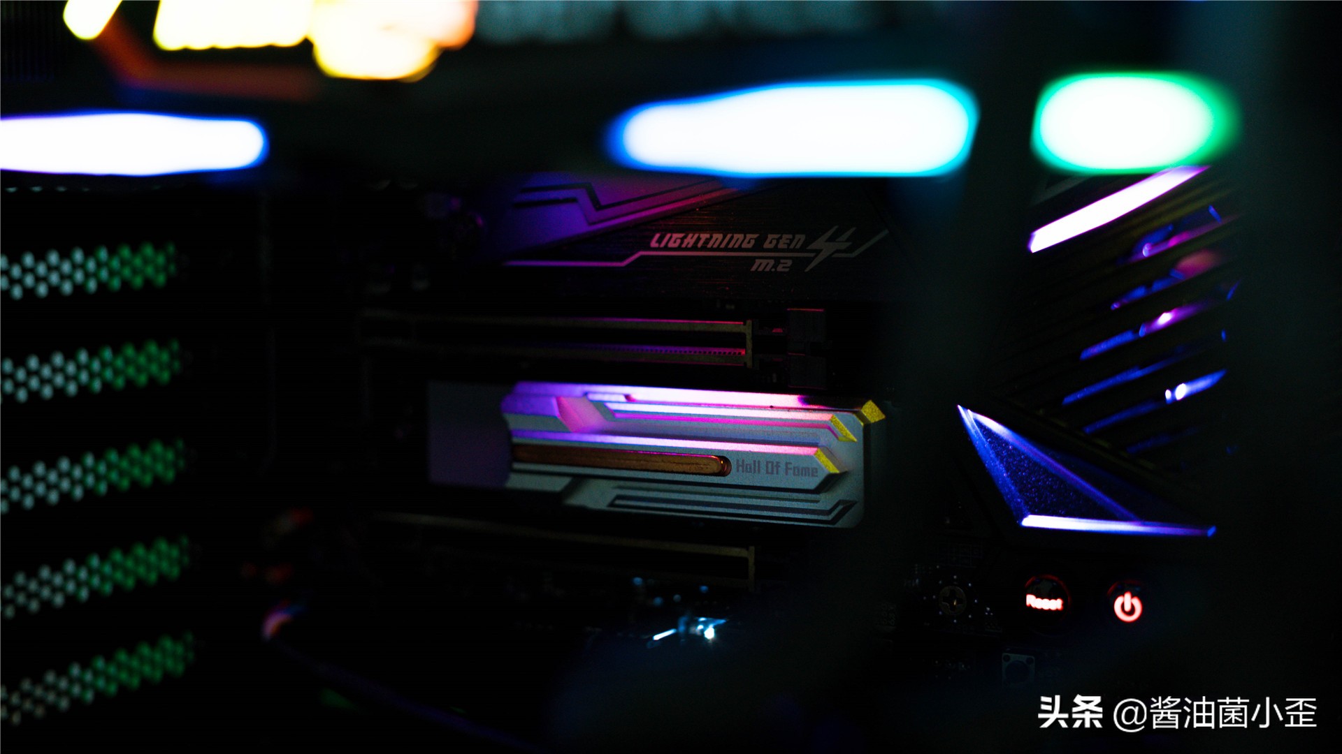 影驰hofpro3600内存,pcie4.0致钛tlp7100