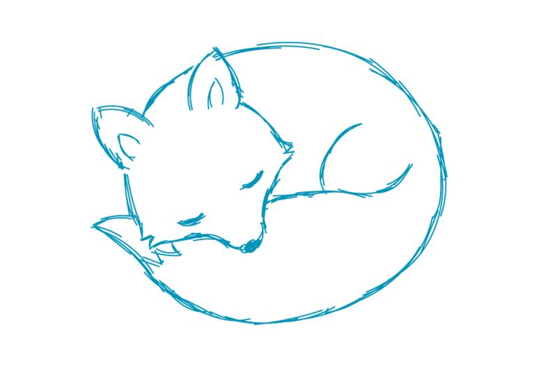 ai画一个蝴蝶,一只小狐狸怎么画