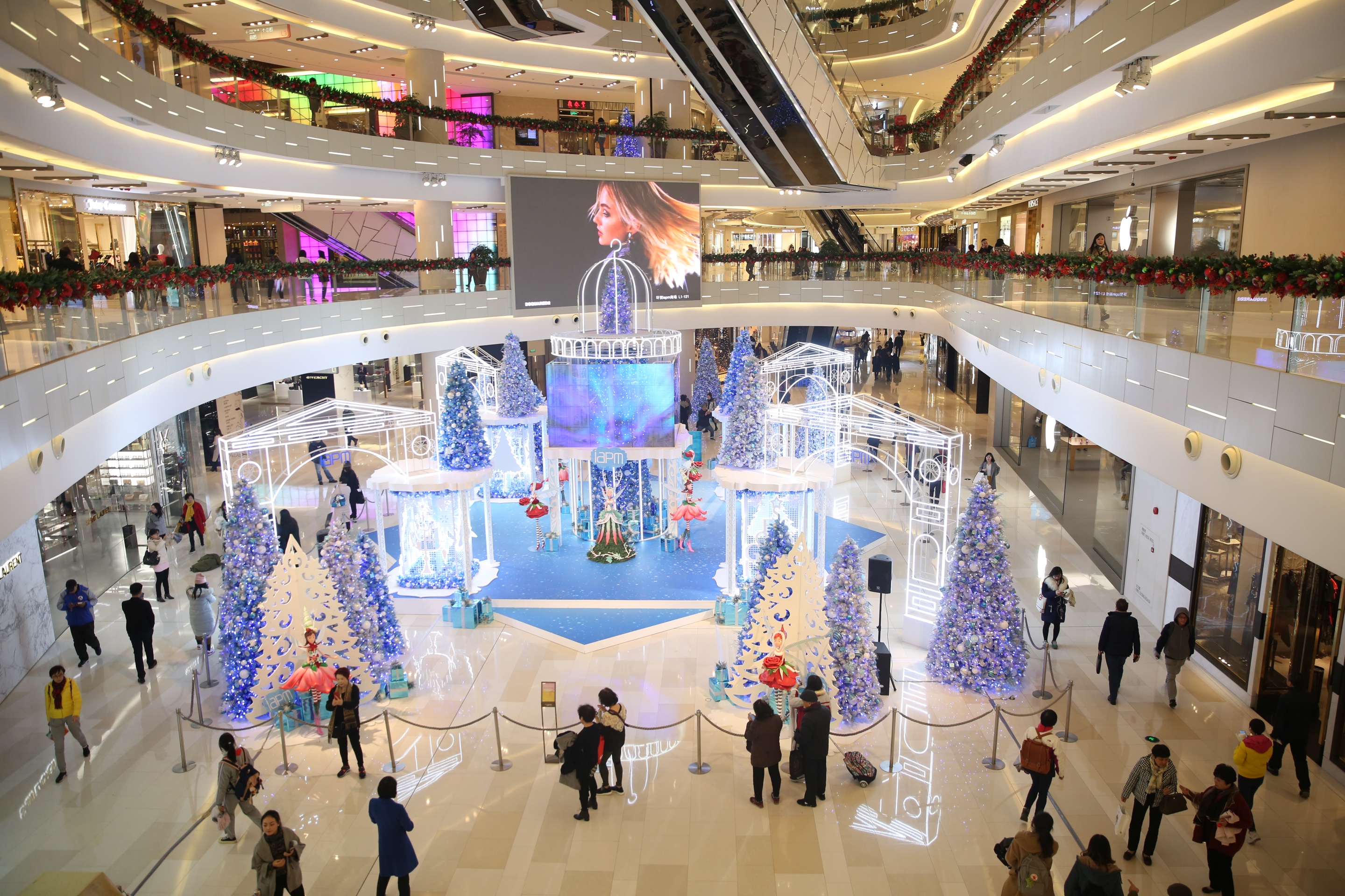 环贸iapm圣诞,环贸iapm商场主题活动