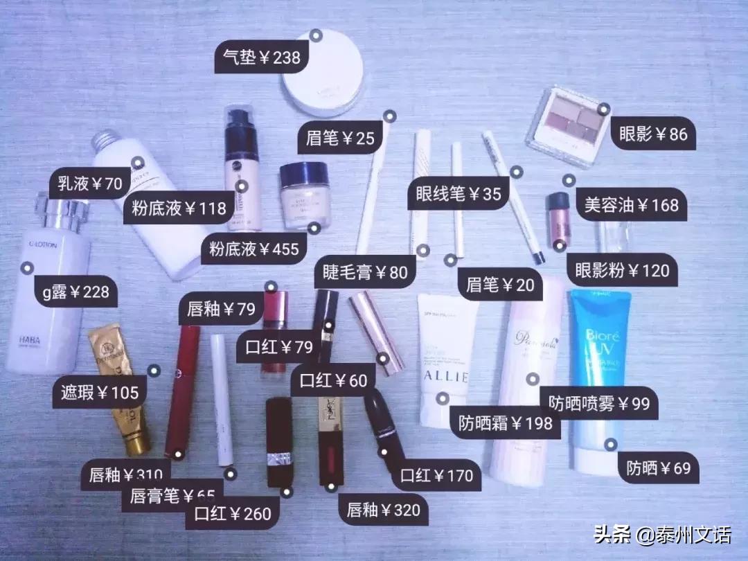 一生要花110万在脸上！你们买衣服/化妆品算过吗？