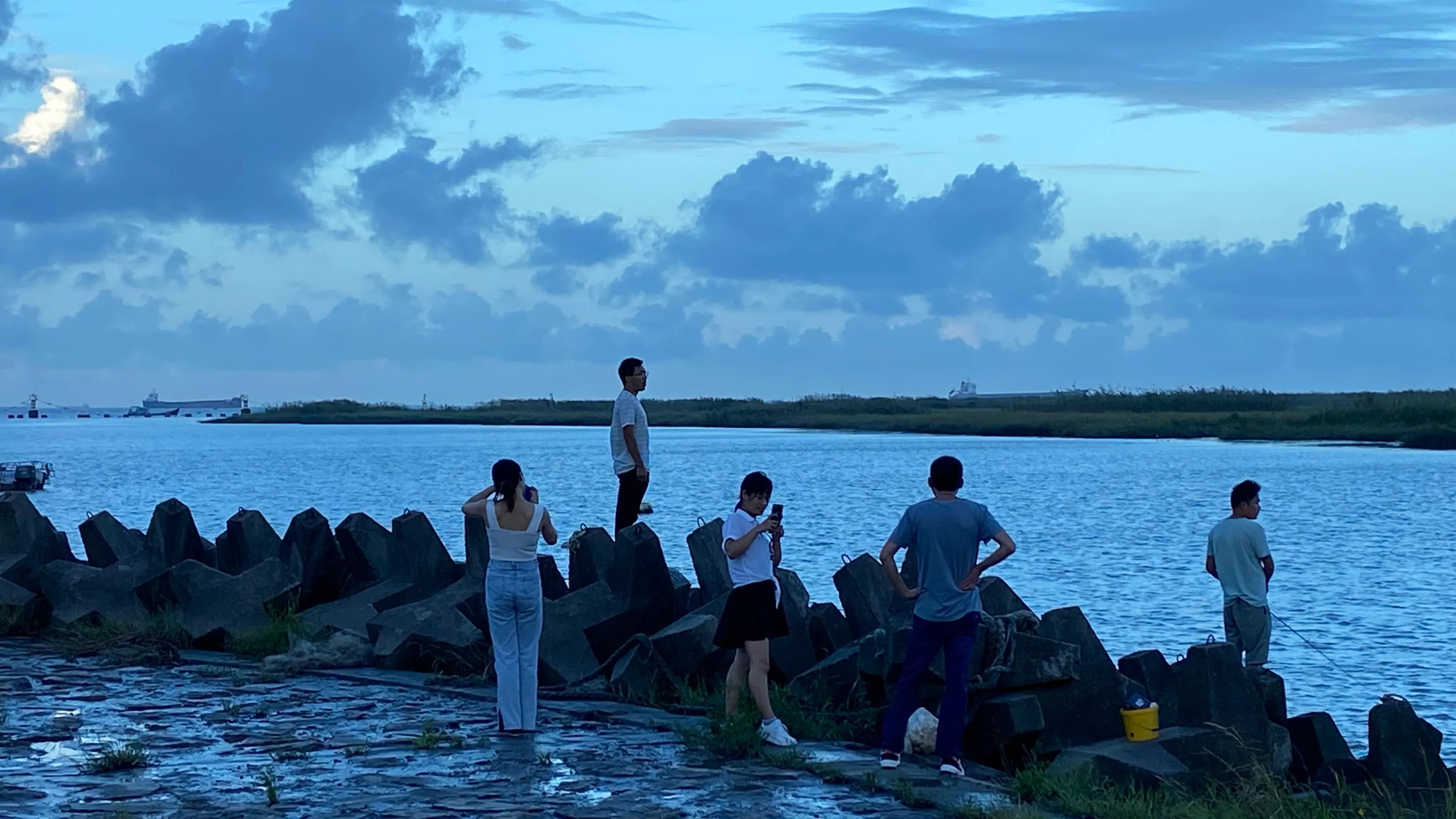 上海看美丽的大海,上海哪里有海滩看大海免费