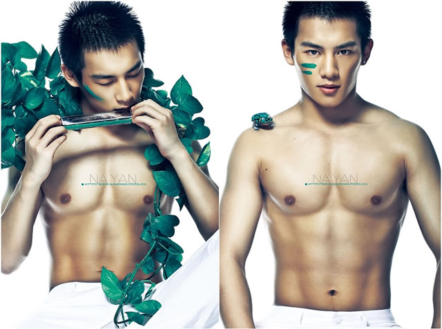 腹肌男模拍摄,肌肉男模特高清写真花絮