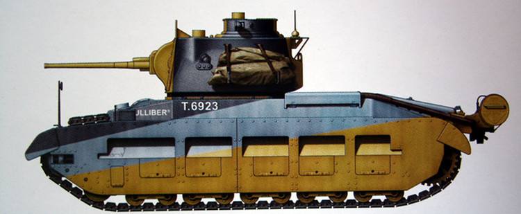 二战英国玛蒂尔达坦克,玛蒂尔达坦克的原型