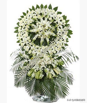 花圈在哪可以订,花圈多少钱追悼会