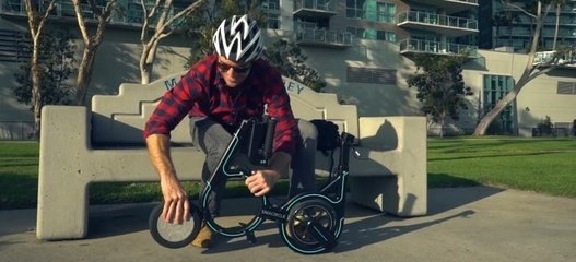 适合日常出行的车中折叠电动车,可装进背包的折叠电动车