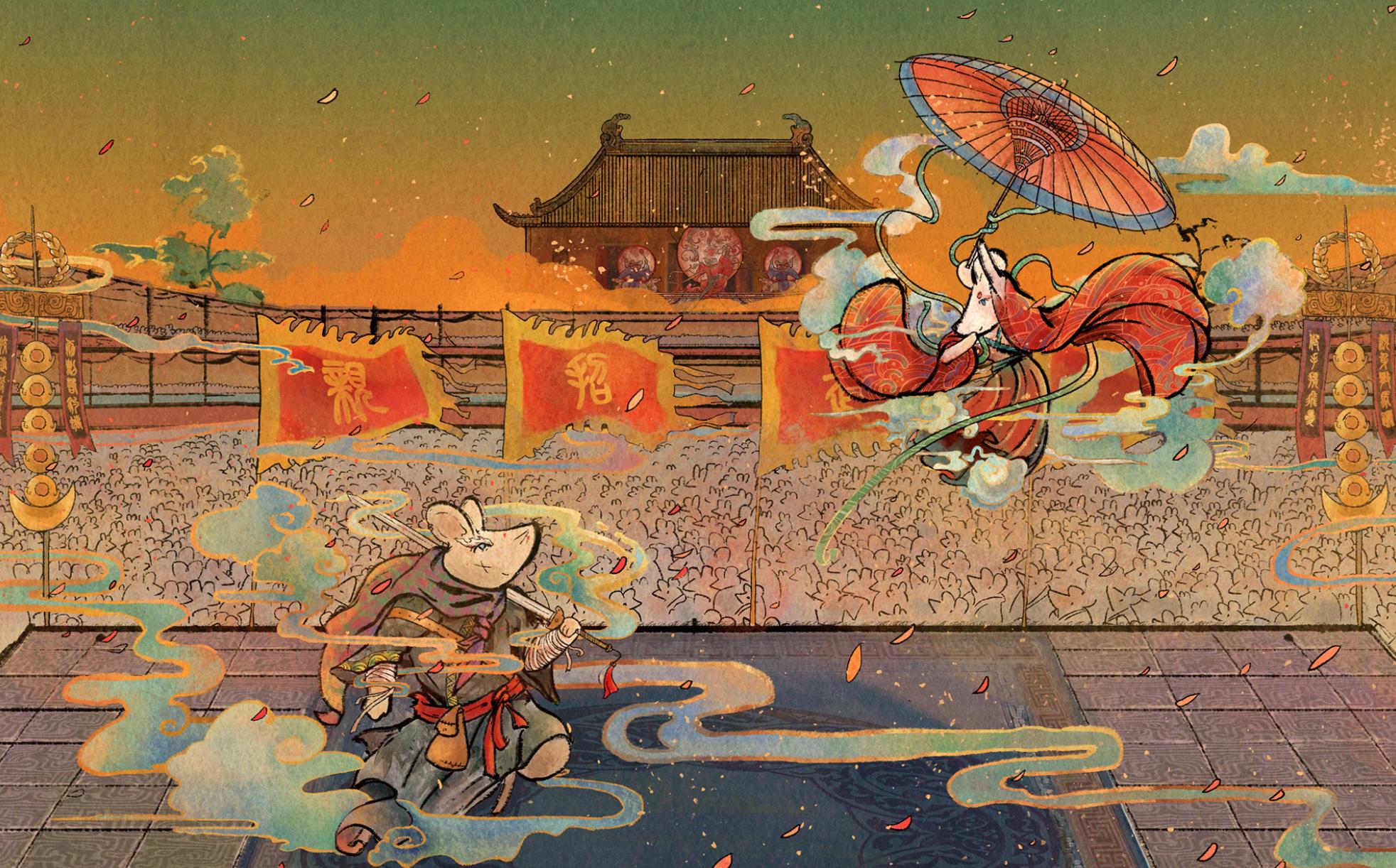 水彩画有意境的,水彩画特殊技法朦胧感