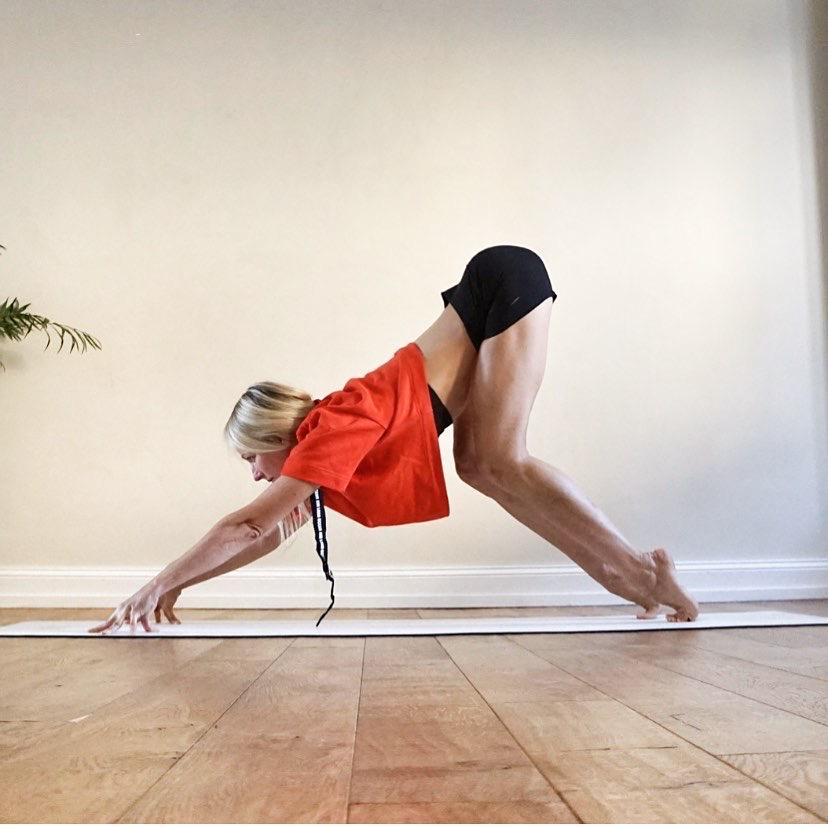 新手如何做瑜伽下犬体式,瑜伽下犬式有提臀的功效吗