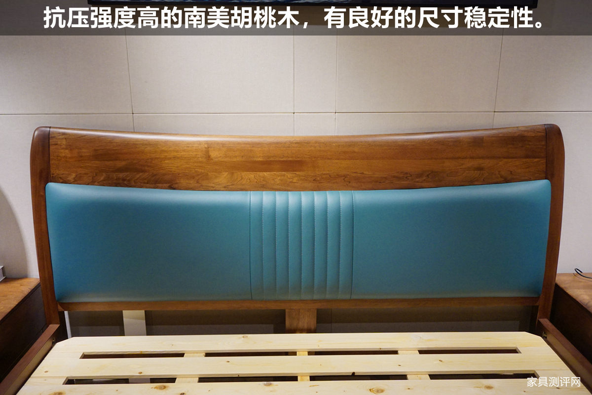 柏森新中式大床,适合轻奢风格的实木床
