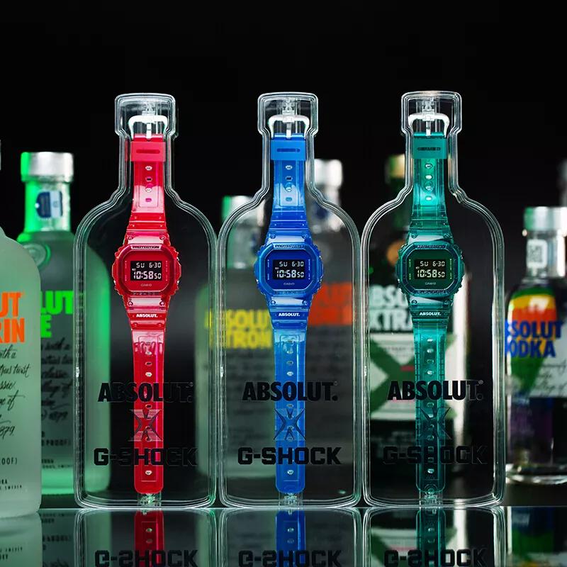 g-shock限定款,g-shock联名伏特加