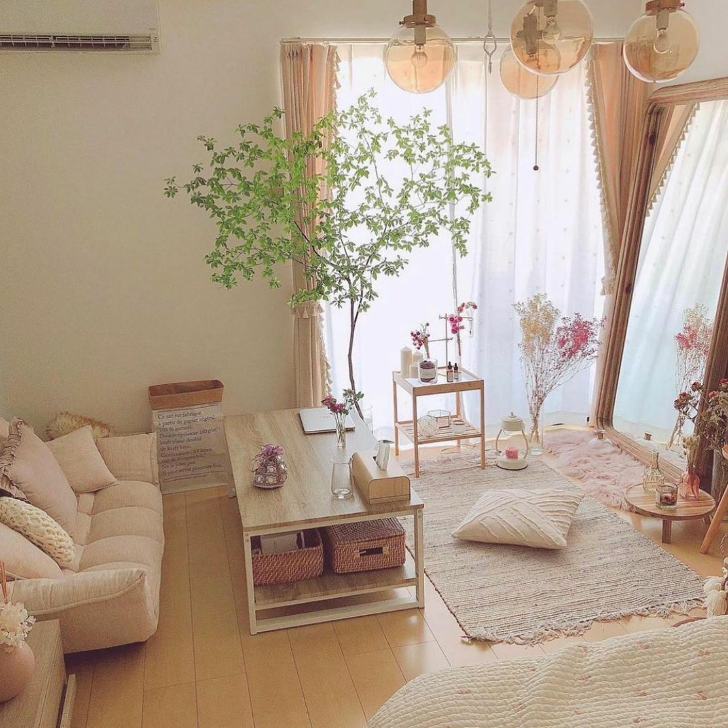 女生房间粉色系仙女味清新10平米,最简约最实用的女生房间