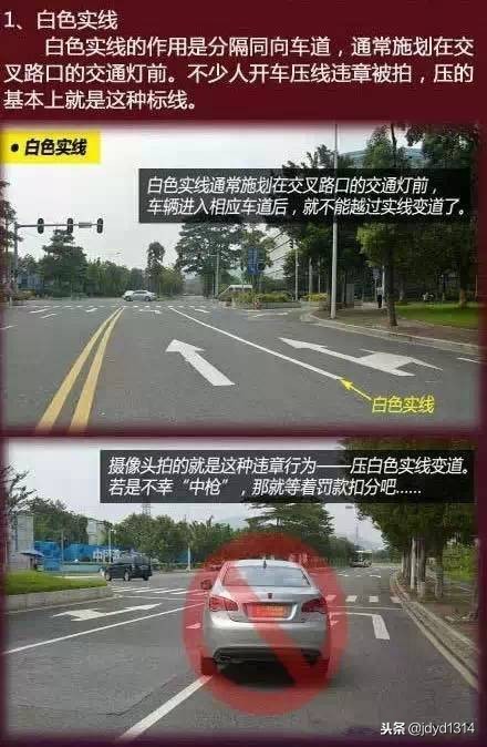 交通标志标线视频大全,交通动图