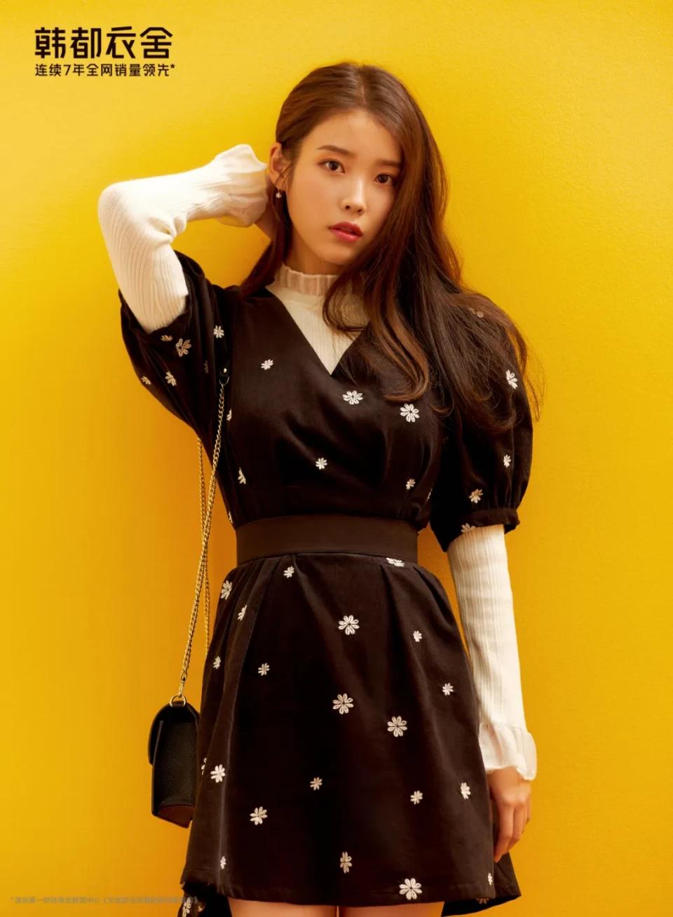 iu爱穿的衣服,iu同款秋冬季衣服