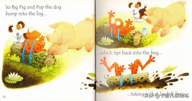 英语绘本故事青蛙和兔子,英文绘本故事大全集狐狸和刺猬