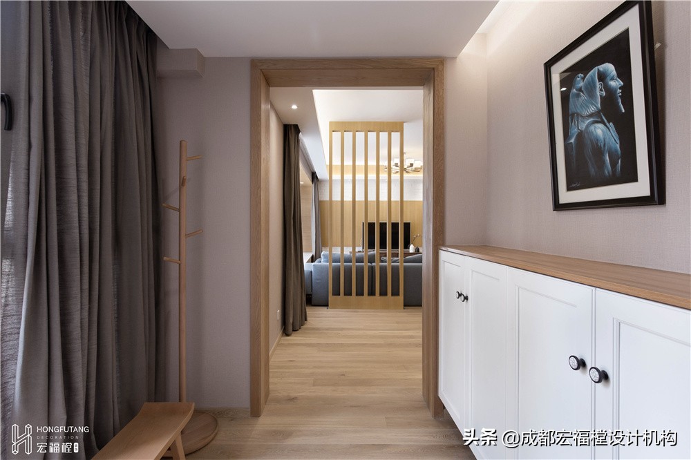 日式简约风格的家,三居室的日式风格