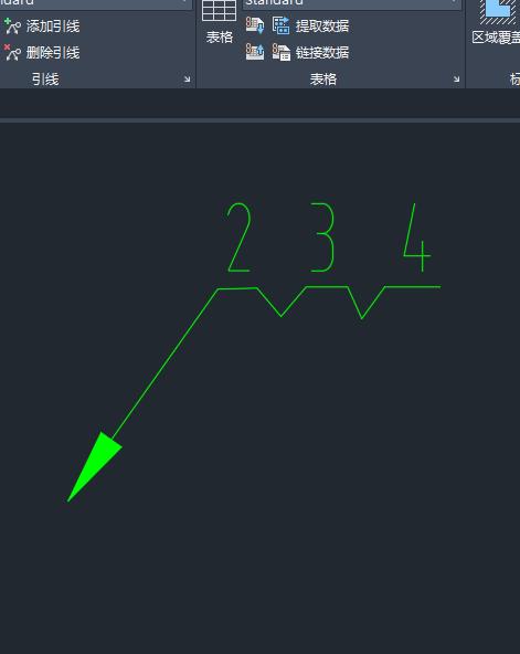 cad装配图标注零件序号在引线上方,cad多重引线标准画法