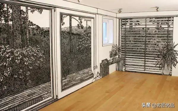 墙壁简单又好看的墙绘,手绘高级感墙面