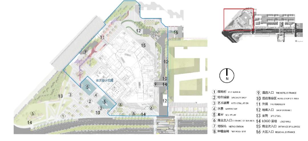 园冶杯参赛作品|天津万科翡翠大道：重塑当代街区景观
