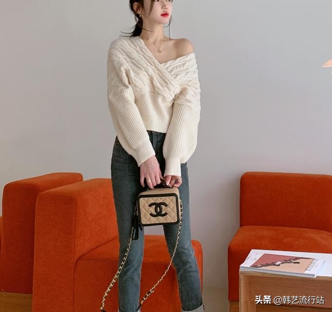 2020新春韩国毛衣款式第一波发布，一起分享编织主流最新流行趋势