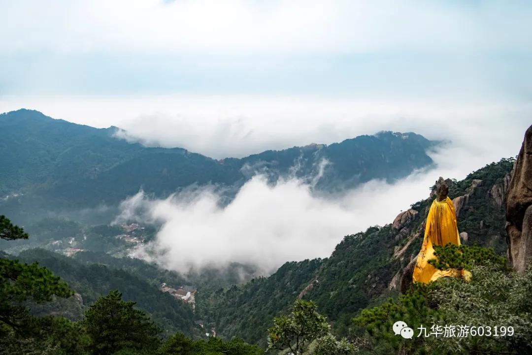 在赞美九华的人里，他们有些不一样