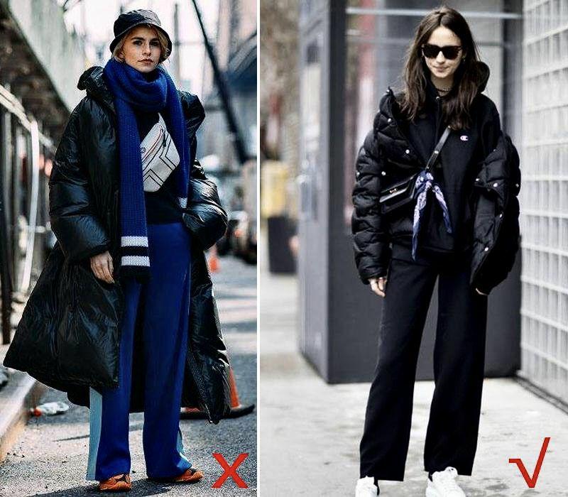 冬季羽绒服显瘦显高穿搭,适合小个子穿的羽绒服显瘦