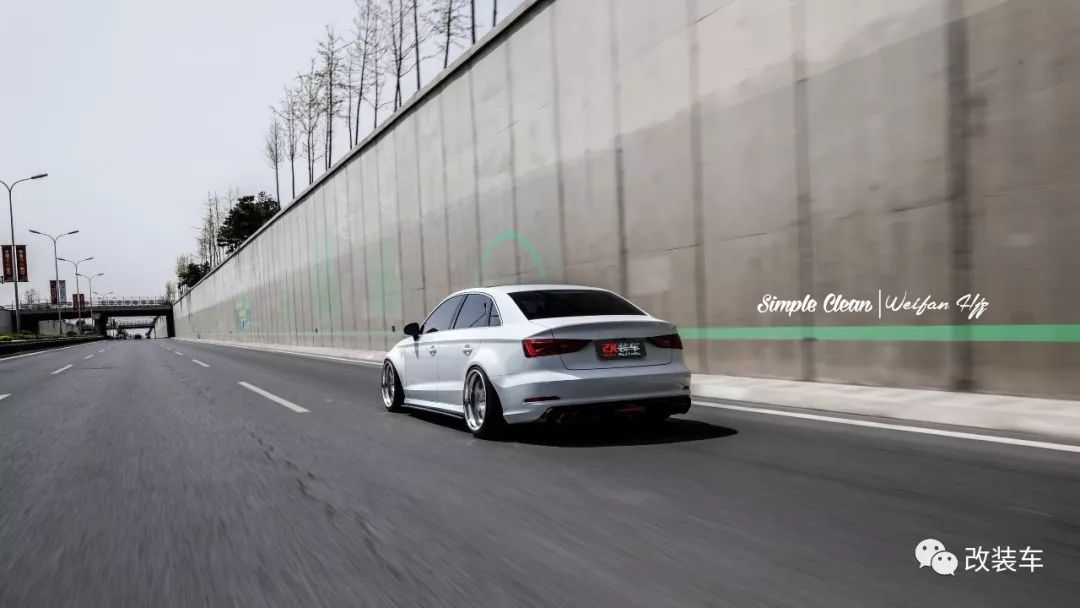 奥迪a3改碳纤维车身,奥迪a3时尚运动版改装s3外观