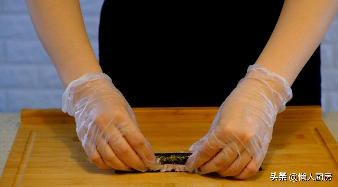 寿司的花样卷法,寿司基本卷花样