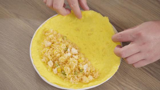 小朋友蛋包饭做法,儿童蛋包饭100种做法